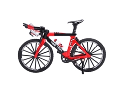 Ats-modelo De Bicicleta Miniatura De Aleación Finger Mountain Bike Para Decoración De Hogar, Oficina Y Regalos Rojo