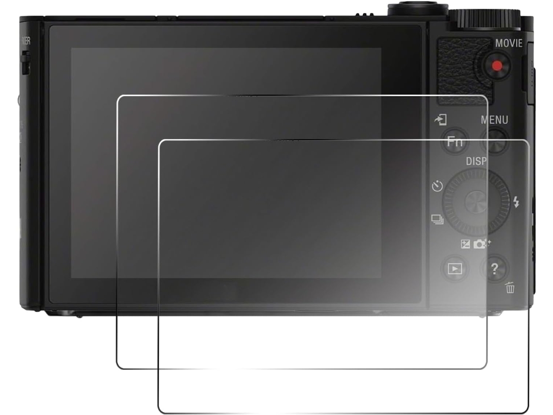 Protector de pantalla para Sony HX400, protector de pantalla de vidrio templado 9H para cámaras CUICH (paquete de 3)