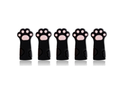Tijeras para piel muerta con forma de pata de gato, herramienta de manicura KOFIHETY