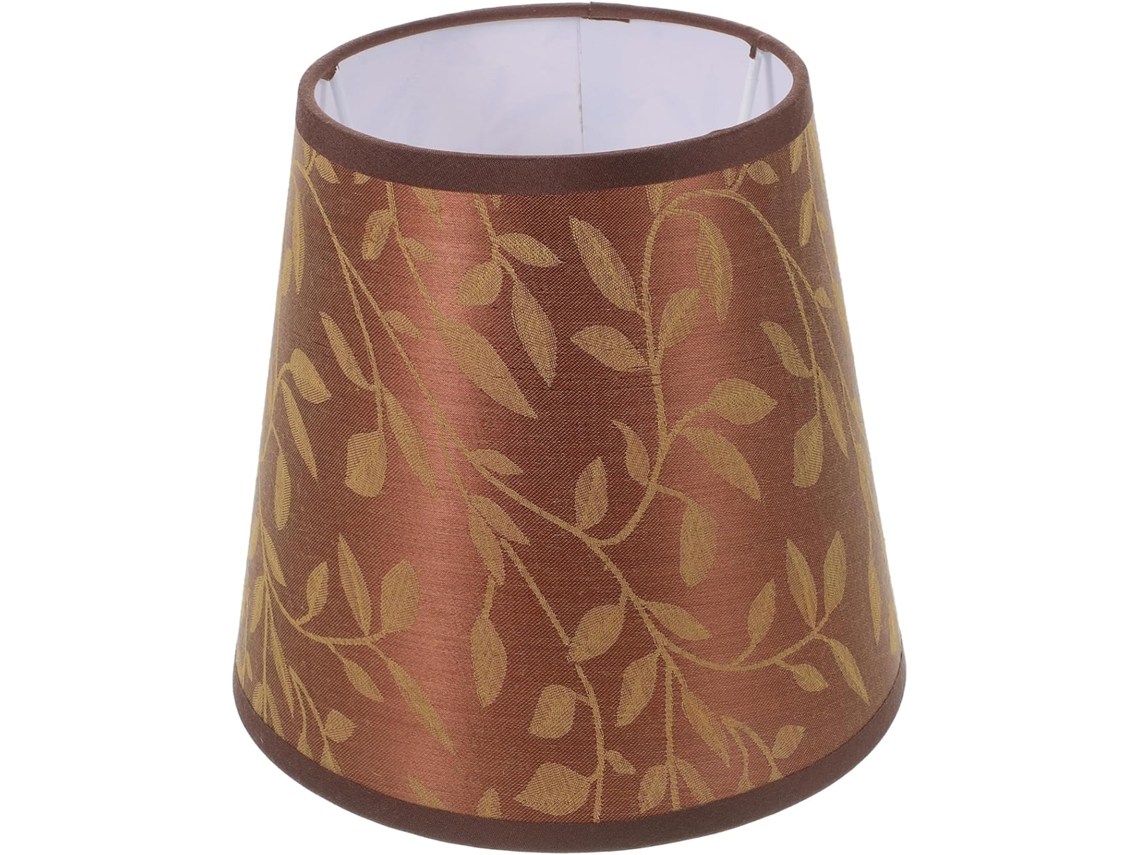 Pantalla de tela retro para lámpara de mesa, accesorio de iluminación para dormitorio o sala de estar. Gokoco