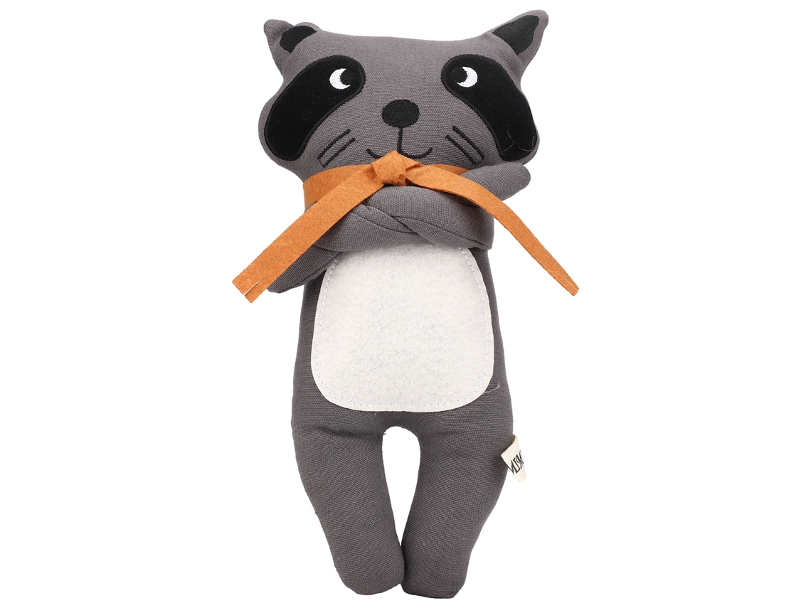 2026-muñeco De Mapache De Peluche Con Algodón Pp Personaje Animado Educativo Para Acompañar Y Calmar