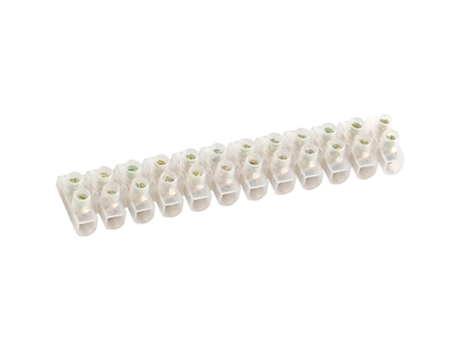 Electricidad regleta conexion cables bl.12 polos 6 mm2 20044