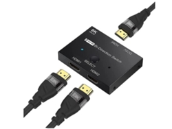 Divisor HDMI 2.1 8k Conmutador bidireccional de alta velocidad 48 Gbps 1 entrada 2 salidas 2 entradas 1 salida 8K a 60 Hz 4k a 120 Hz Convertidor de conmutador USHION