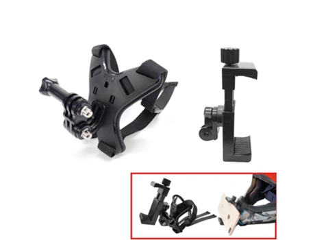 Soporte de Mentón para Casco Integral SLOWMOOSE para Cámara Gopro Hero