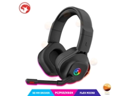 Casco Gamer Escorpión Hg8929 Rgb Micrófono 50 Mm Pc/ps5/xbox Marvo