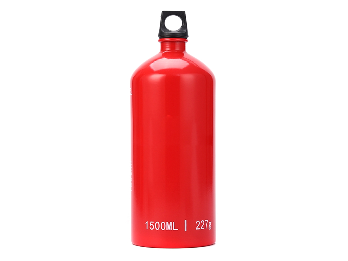 Botella De Combustible De Aluminio De 1,5 L Para Camping, Senderismo, Excursionismo, Gasolina, Aceite Y Alcohol.