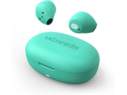 Auriculares Bluetooth True Wireless URBANISTA Lisbon (In Ear - Micrófono - Verde)