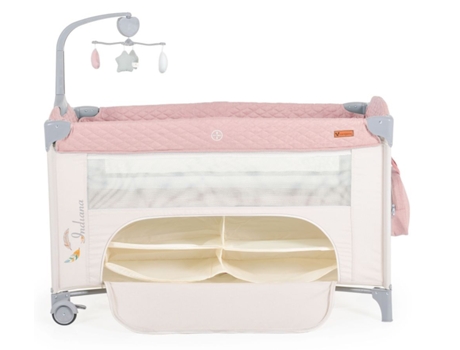 Cuna de Viaje INDIANA de CANGAROO pink