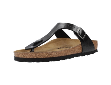 Zapatos de Mujer BIRKENSTOCK Gizeh Birkoflor Tecido Negro (38)