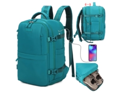 Mochila de cabina expandible verde Ryanair de los años 90 (40 x 25 x 20 cm, 20 l, 25 l)