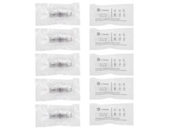 10 Agujas Para Microblading, Accesorio De Microaguja Para Máquina Eléctrica De Rejuvenecimiento De La Piel, 9 Pines.