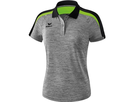 Polo para Mujer ERIMA Liga 2.0 Negro, Verde, Gris para Multideportes (44)