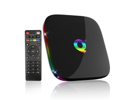 Smart TV Box Android Tv Box 9.0 4Gb Ram/32Gb Rom 3D 6K @ 30Fps CPU de alta resolución H6 Quad-Core Cortex-A53 Admite Wifi 2.4Ghz H.265 de BISBISOUS