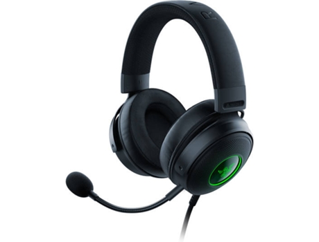 Auriculares Gaming Con Cable RAZER Kraken V3 (Over Ear - Multiplataforma - Noise Cancelling - Negro)
