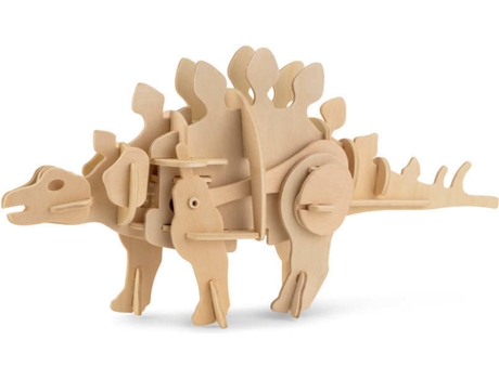 Puzzle 3D AMBARSCIENCE Estegossauro - Robô (Edad Minima: 6 años)