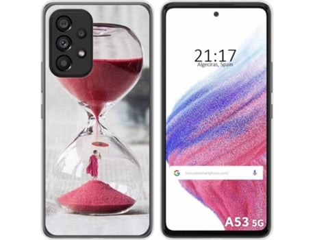 Carcasa para Samsung Galaxy A53 5G TUMUNDOSMARTPHONE Dibujos Reloj Multicolor
