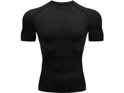 Compresión Química Para Hombres, Ropa Deportiva De Manga Corta, Camiseta De Entrenamiento Seco,