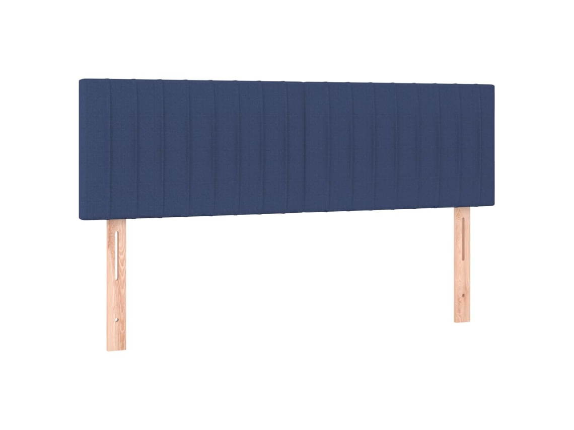Maison Exclusive - Cabeceros 2 Unidades Tela Azul 72x5x78/88 Cm
