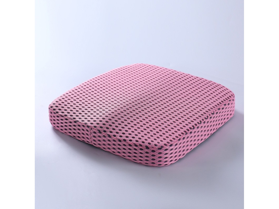 Almofada De Espuma Viscoelástica Eifson Para Cadeira, Malha 4d Para Alívio Da Dor Nas Costas (rosa)
