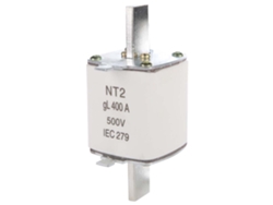 Fusible De Lámina Cerámica Nt2/rt16-2 500v 400a Protección Segura Para Equipos Eléctricos