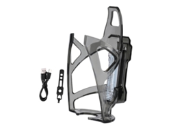 Portabotellas para bicicleta, ligero y portátil, gris claro
