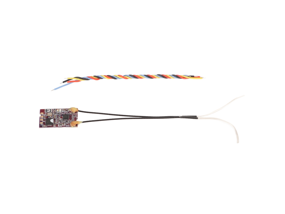 Receptor FS X14s de 2,4 GHz con 2 antenas y 14 canales, para transmisores y drones Flysky RC.