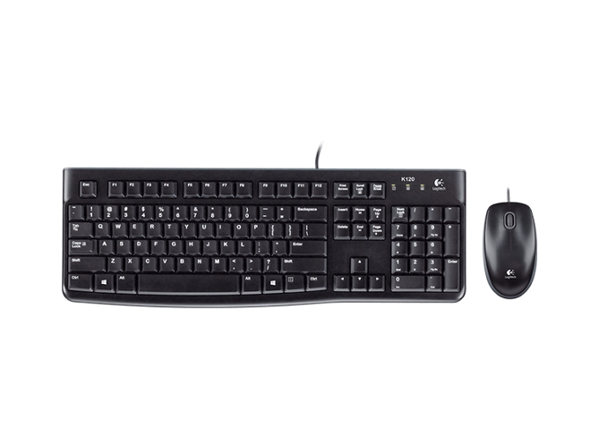 Teclado + Ratón LOGITECH MK120 (Layout Italiano)