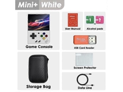 Consola de juegos retro Mini Plus con pantalla IPS HD de 3,5 pulgadas, sistema Linux, clásica, portátil, regalo para niños, Hengjian