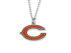 Collar con colgante 2026 con logo de fútbol americano - Elige tu equipo de la NFL - Regalo para aficionados al deporte
