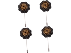 Broche Elegante Para Terno, Acessório De Casamento, Decoração Masculina, Arte.