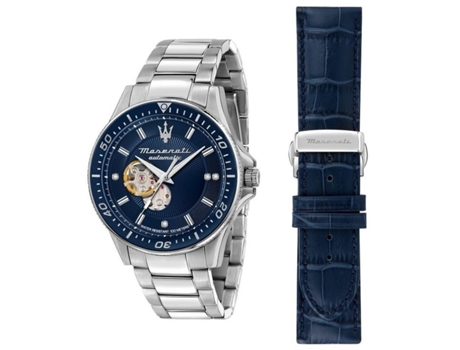 Reloj Hombre MASERATI SFIDA SPECIAL PACK AUTOMATIC Plateado (44 mm)