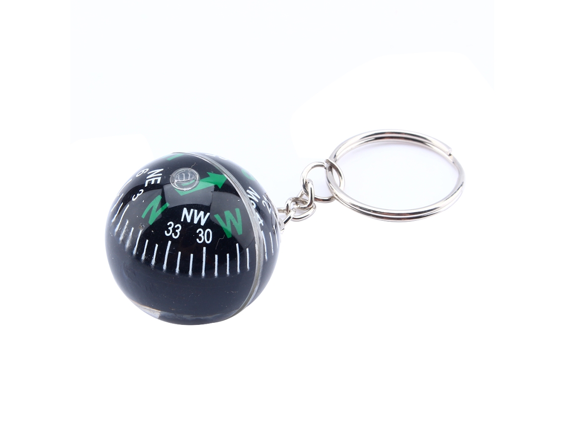 Brújula De Bola De 28 Mm Rellena De Líquido Para Acampar, Hacer Senderismo, Viajar Y Para Supervivencia Al Aire Libre.