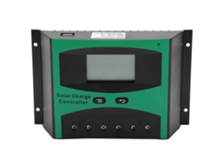 Controlador de carga solar de 50 A y 48 V con pantalla LCD, regulador automático para uso doméstico.