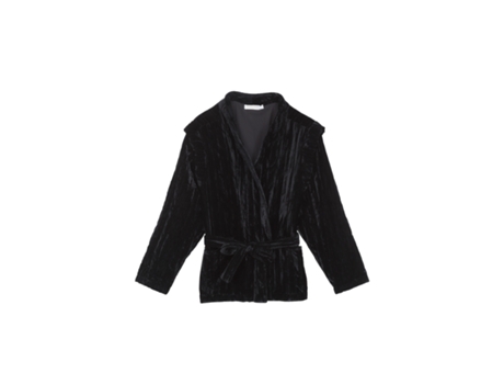 Abrigo para Mujer LA PETITE ÉTOILE (38 - Negro)