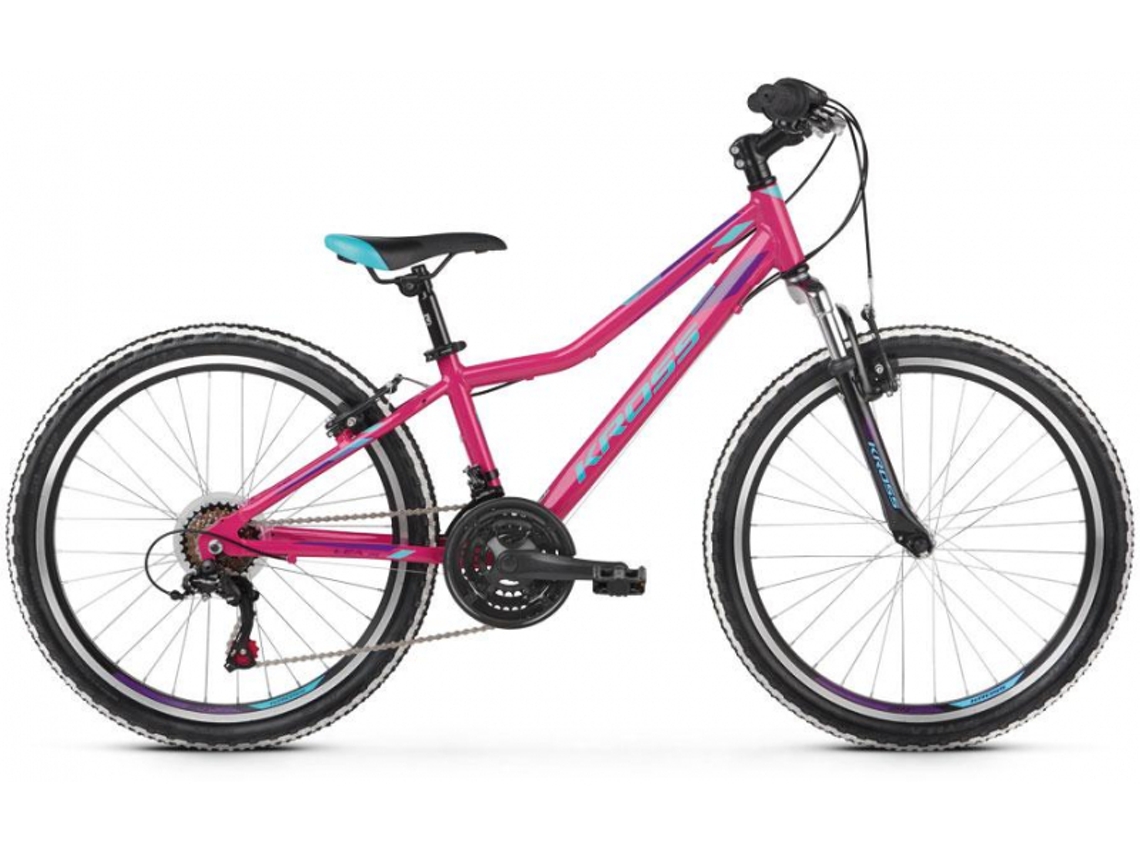 Bicicleta KROSS Lea Jr 1.0 Pink-Blue Kid Krlej124X