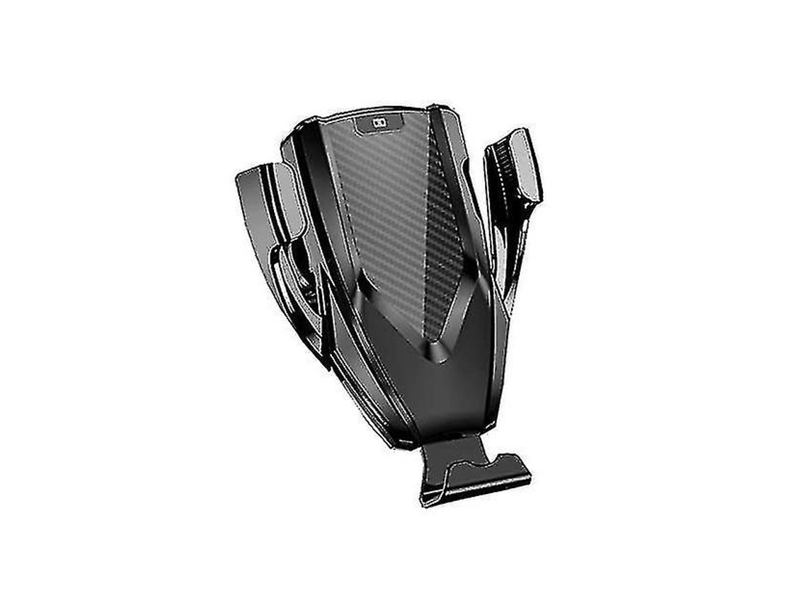 Cargador Carro Qi Fast Sensor Inteligente Auto Para Apple, Samsung Yizhood Negro