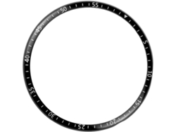Bisel de reloj con marco compatible con Galaxy Watch Active, diseño elegante e instalación duradera. Gokoco