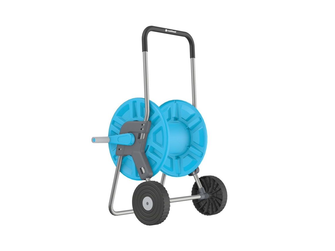 CELLFAST - Carro de manguera ALUPLUS de diámetro 12,5mm con capacidad para 60 metros