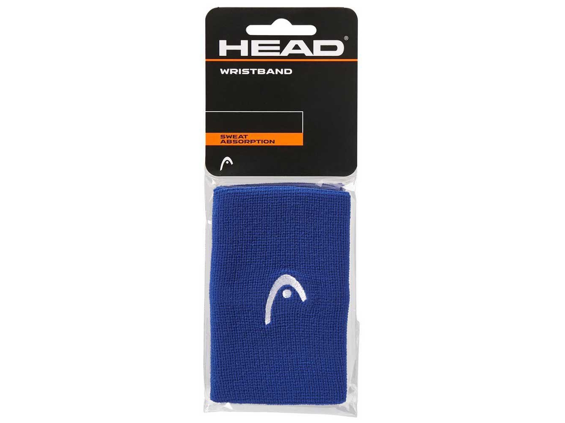 Puño para Hombre HEAD RACKET Logo 5´´ Azul para Tenis (Talla Única)