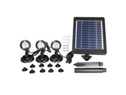 2026dz-luz Solar 6v 3.5w Rgb Impermeable 3 En 1 Para Jardín Piscina Patio Decoración Exterior
