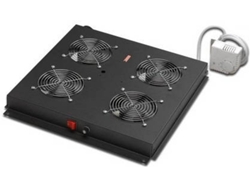Ventilador de Techo DIGITUS DN-19 FAN-4-B-N