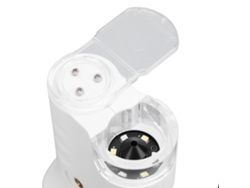 Microscopio Digital Portátil De 1000 Aumentos Con Luz Led Ajustable Y Pantalla De 2,4 Pulgadas Para Niños.