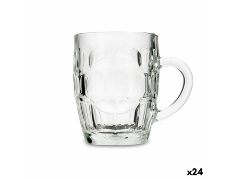 Jarra de Cerveza LUMINARC Britania Transparente Vidrio 560 ml (24 Unidades)