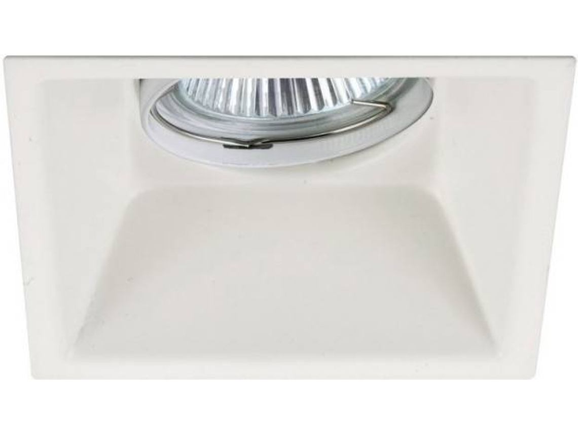 Lámpara de Techo CRISTALRECORD Apolo (Blanco - GU10 - Máx. 50W - Aluminio - 5.2 x 8.80 x 8.8 cm)