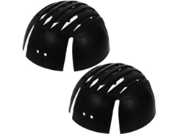 Soporte 2 Gorras Béisbol Interiores Portabotellas Plástico Negro Portátil Fácil Sujetar Visera