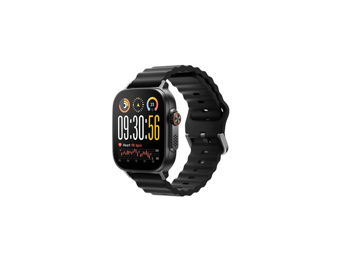 Realme Watch 5 Nero Titanio AMOLED 1.97" Bluetooth 5.3 Resistente al agua IP68