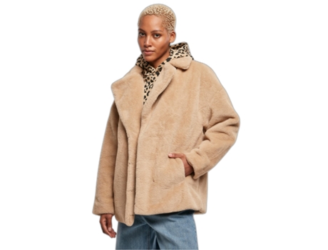 Abrigo para Mujer URBAN CLASSICS (4xl - Beige)