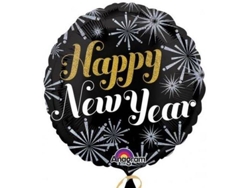 Globo AMSCAN Foil Happy New Year Standart