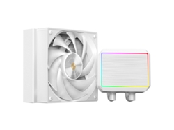 Sistema de refrigeración líquida Mars Gaming ML ProII120 AIO de 300 W TDP con bomba de 4.ª generación y 1 ventilador (blanco)