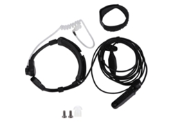 Auriculares con micrófono, vibración de garganta y PTT para Baofeng
